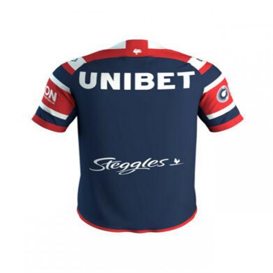 Camisola Sydney Roosters Rugby Equipamento Primeiro 2020 Manga Curta